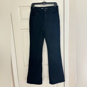 Old navy 8 Tall black flare jeans